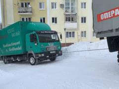 Спасатели достали из снега грузовик рок-группы  БЕZ ОБМЕЖЕНЬ 