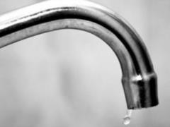 Some fetid liquid poured out of the taps of the residents of Simferopol