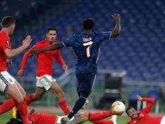 Arsenal drew Benfica, Rangers beat Antwerp in incredible match