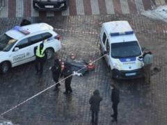 The driver who beat a pedestrian to death in the center of Kiev went to prison