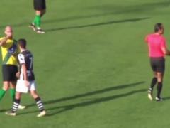 Blowing his nose right in the face of an opponent: in Portugal, the footballer was noted for a vile act