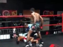 Bright debut: American boxer tore the network with a brutal knockout