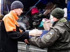 Нацгвардия передала гуманитарный груз в Северодонецк и Лисичанск