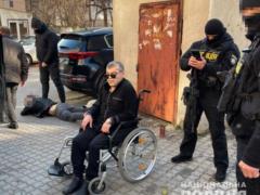 В Одессе задержали  вора в законе  на инвалидной коляске