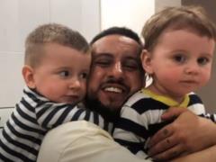MONATIK showed his sons face for the first time in a touching video