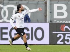 Goal of the Year? In Italy, a football player fantastically scored a nine-ball with a bisicle