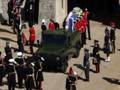 There were up to 30 people at the funeral of Prince Philip