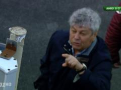 Адские разборки в Тернополе: Луческу поскандалил с ультрас  Динамо  во время матча Кубка
