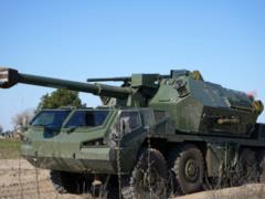 В Украине начались испытания чешской самоходной гаубицы
