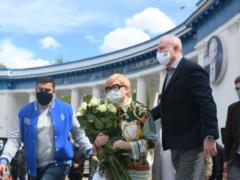  Праздник со слезами на глазах : ветераны и руководство  Динамо  почтили память Лобановского