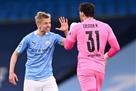 Zinchenko returned to the base of Manchester City for the match with Brighton