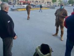 В Харькове уличным музыкантам запретили играть в саду Шевченко