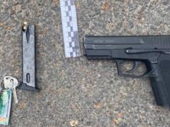 In Kharkov, police seized a pistol and brass knuckles from two men