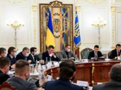 СНБО соберется на заседание 4 июня. На повестке дня восемь вопросов
