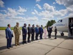 Президент Украины начал рабочую поездку на Хмельнитчину