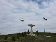 Под Славянском почтили память погибших в 2014 году пилотов