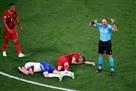Kastan was injured in a match with the Russian national team