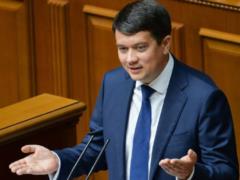 Razumkov sees no reason for the dissolution of the Rada