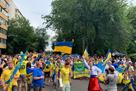 Огненная атмосфера в Бухаресте перед матчем Украина — Австрия