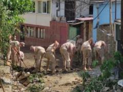 В оккупированной Ялте из-за ливней повреждено более 100 улиц