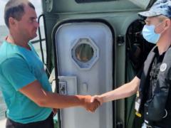 В ГПСУ сообщили подробности спасения рыбаков в Черном море