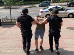 В Шевченковской райгосадминистрации Киева полиция задержала злоумышленника