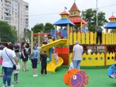 На Северной Салтовке открыли современную зону отдыха