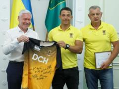 Igor Terekhov congratulated Yaroslavsky on the championship of rugby players