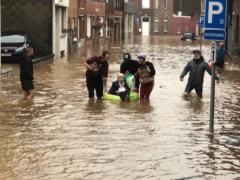 Flood death toll rises in Belgium, rescue operations continue