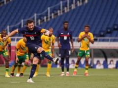 Olympiad 2020. Gignac s hat-trick and scoring pass helped France beat South Africa with difficulty