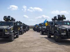 После парада 12 бронеавтомобилей  Козак-2  пополнят подразделения морской пехоты