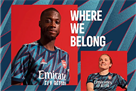Arsenal unveils a new third kit in the style of the 1990s