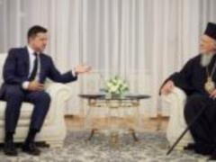 Volodymyr Zelenskyy met with Ecumenical Patriarch Bartholomew
