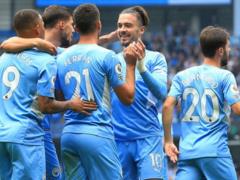 Manchester City 5-0 Norwich