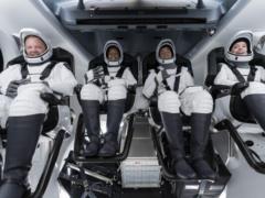 Экипаж космического корабля Crew Dragon через сутки на орбите чувствует себя хорошо – Маск