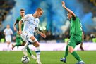 Dynamo Kiev snatched a victory over Alexandria in a match with a scandalous ending