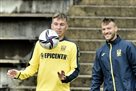 Сборная Украины провела утреннюю тренировку