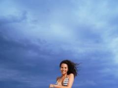 Nastya Kamenskikh in a swimsuit: top candid photos of the singer