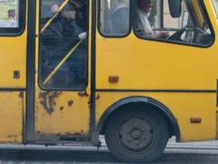 A minibus was fired upon in Kiev, there is a wounded