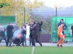 Scandal in Sumy region: the Second League match ended in a mass brawl with the participation of players and fans