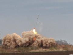 Минобороны показало видео испытаний ракетной системы залпового огня  Ольха-М  и ее удар по цели
