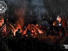 Белорусские военные готовят большой прорыв мигрантов на территорию Польши  – видео