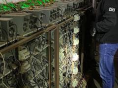 Под Киевом разоблачили криптоферму, воровавшую электричество