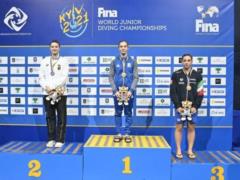 Украина завоевала пятое  золото  на юношеском Чемпионате мира по прыжкам в воду