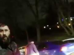 Поскандалил с патрульными в столице: новое видео с Гогилашвили