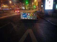 Движение на бульваре Шевченко в Киеве снова ограничили из-за риска нового обвала