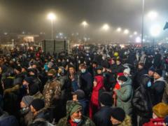 В Казахстане после протестов задержаны 9,9 тыс. человек