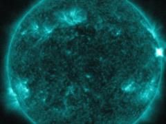 NASA опубликовало видео мощной вспышки на Солнце