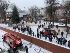 В Виннице горела школа. Эвакуировали более полутысячи человек