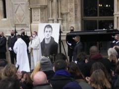 In Paris, they said goodbye to Gaspard Ulliel: photo, video